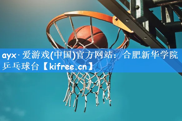 合肥新华学院乒乓球台